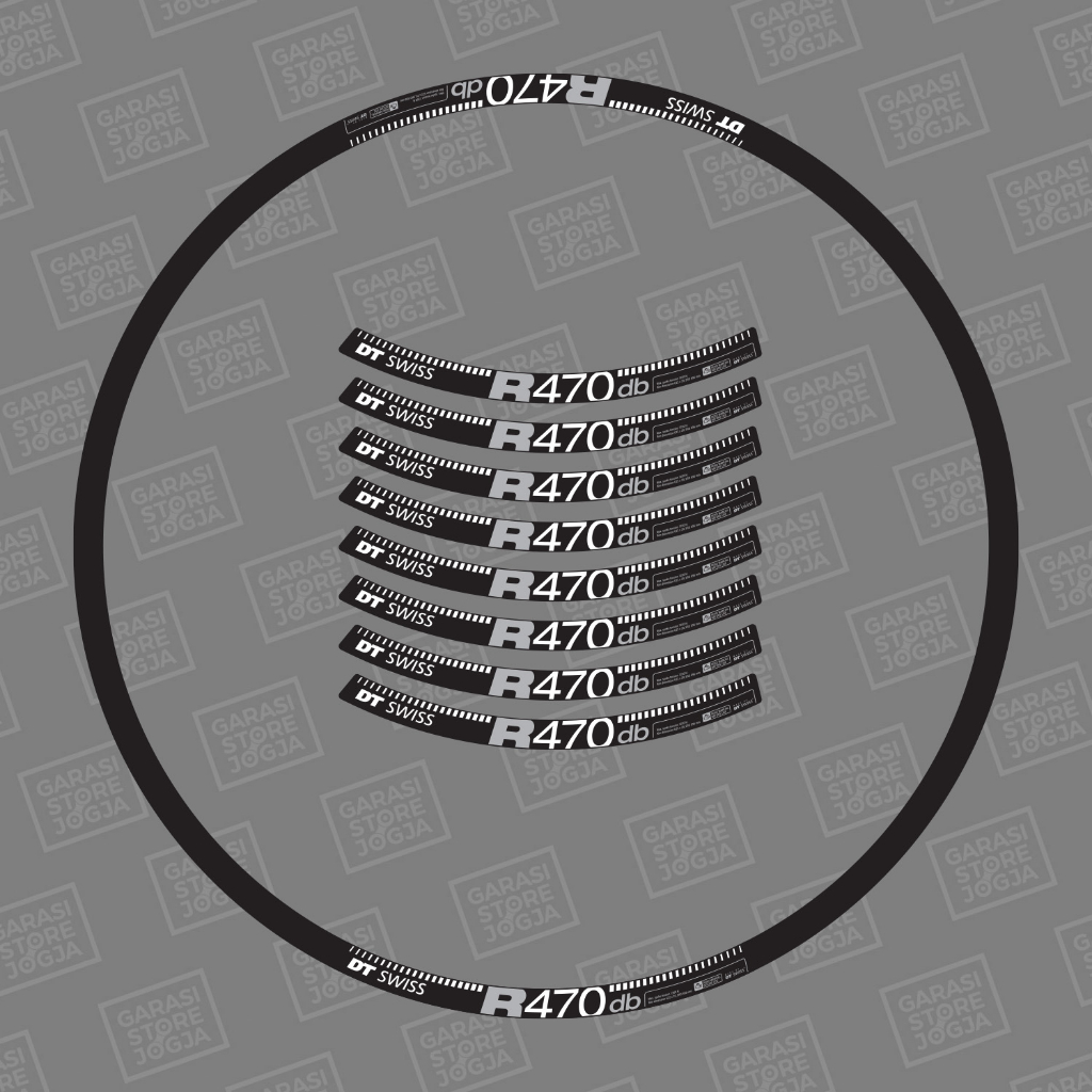 Decal Stiker Rim DT SWISS R470