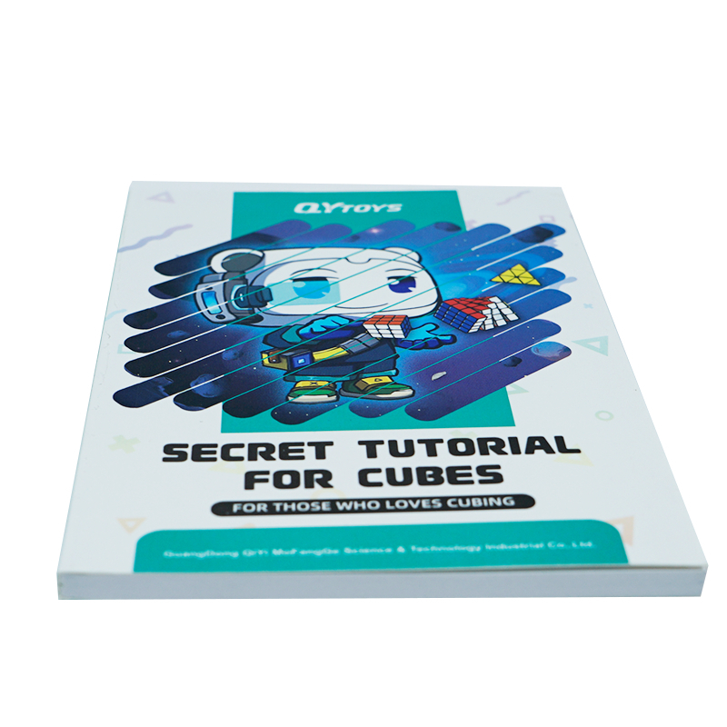 Qiyi Secret Tutorial Book - Buku Panduan Qiyi Cube Untuk Bermain Rubik Pemula