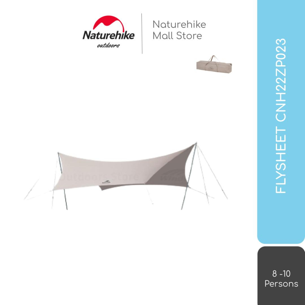 FLYSHEET TENDA CAMPING / SHELTER / KANOPI NATUREHIKE CNH22ZP023