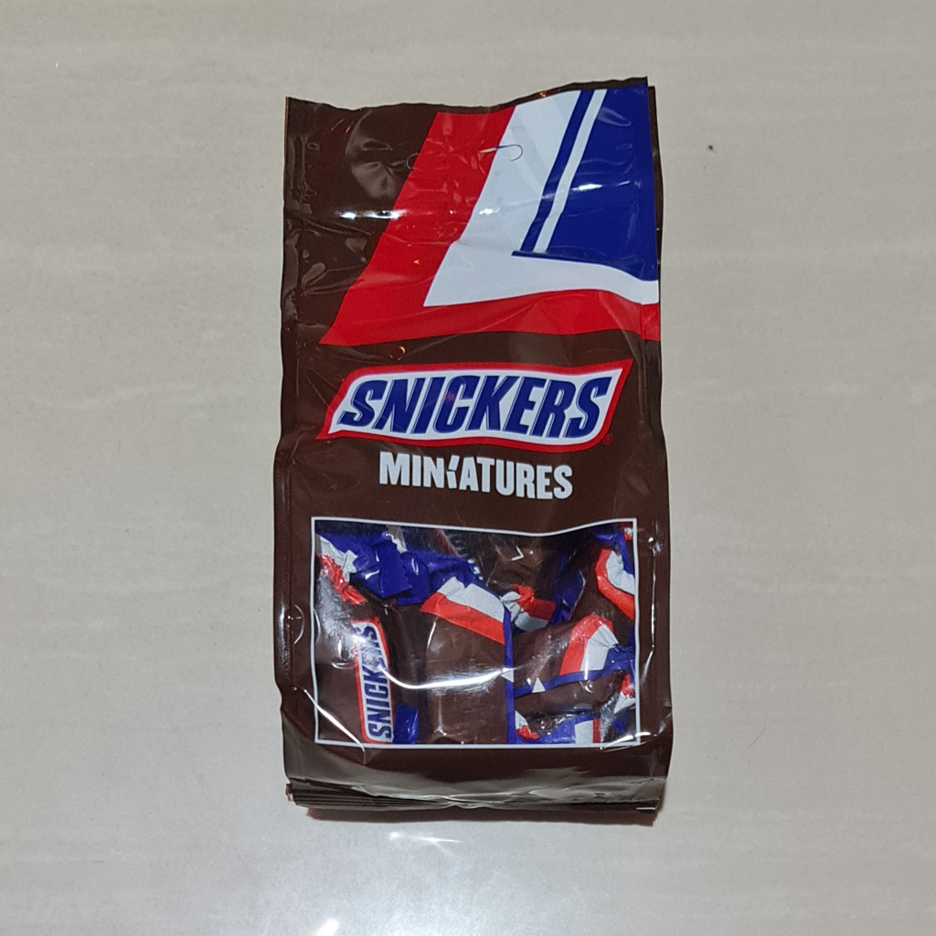 Coklat Snickers Miniatures Milk Chocolate 220 Gram