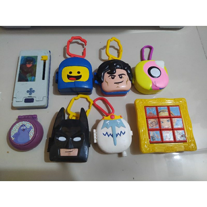 Figure Puzzle / Super heroes / Time Adventure Mainan Happy Meal McD