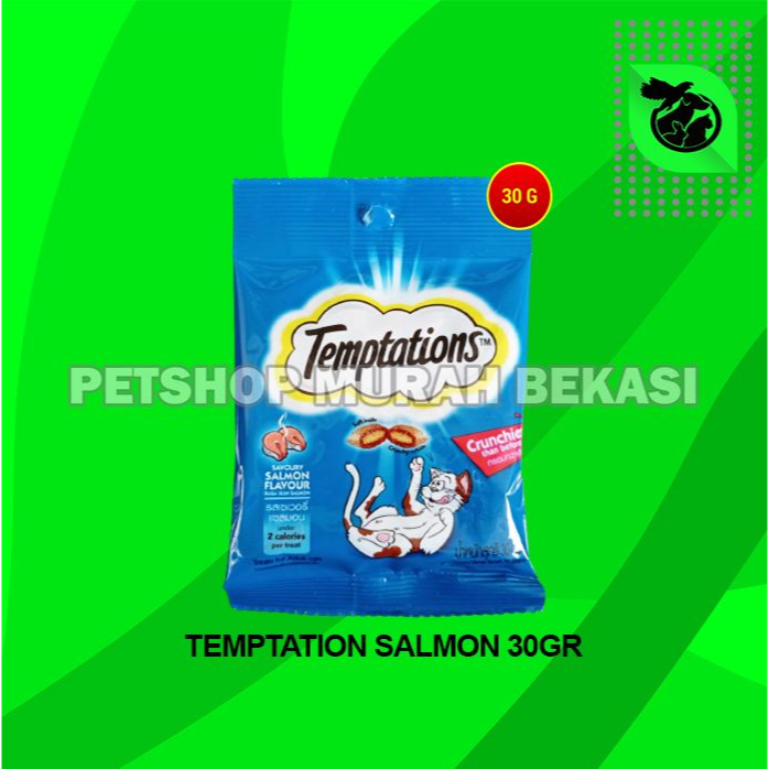 Temptation bites Snack Cemilan Kucing 30 gram All Varian