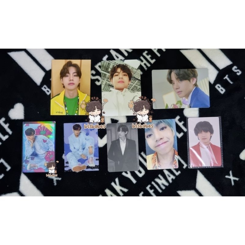 PC TAEHYUNG V BTS MOTS UMJ Japan Benefit Regular Map of The Soul 7 / PC TAEHYUNG V MOTS The Journey 