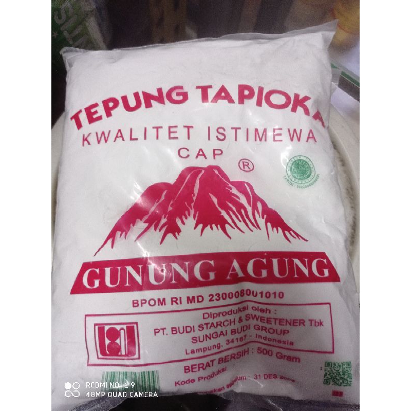 

TEPUNG TAPIOKA GUNUNG AGUNG 500GR
