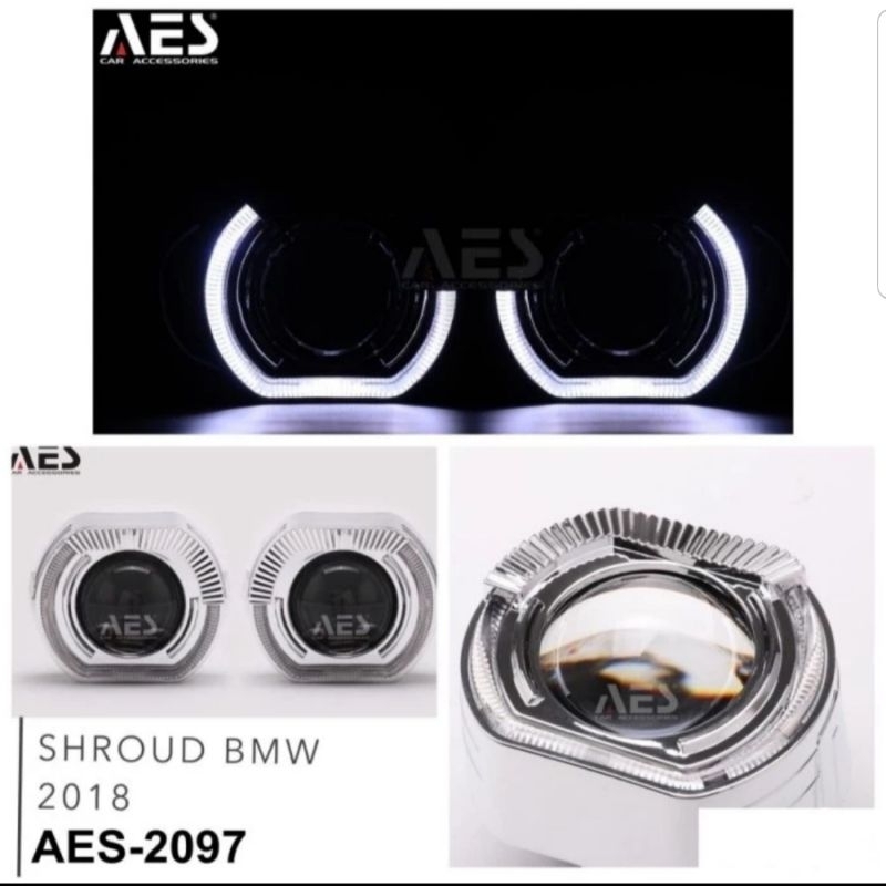 Shroud BMW New / Shroud projie 3inch with AE