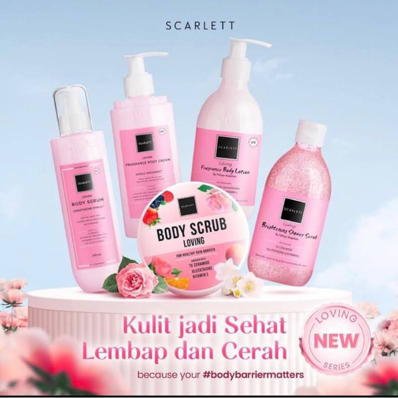 Scarlett Happy / Scarlett Baru / Scarlett Body Serum / Scarlett Body Cream