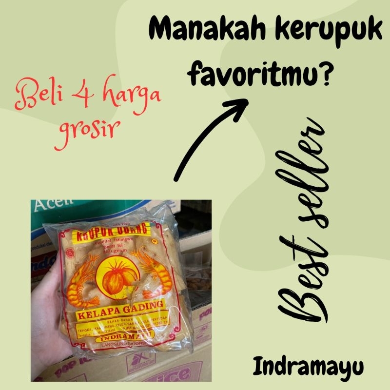 

250gram kerupuk indramayu