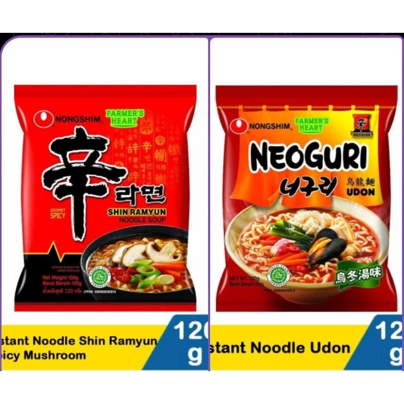 

Nongshim Noodle 120gr