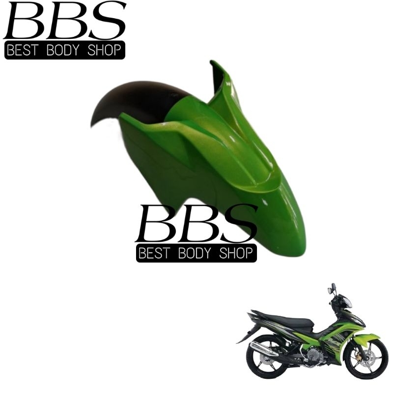 Cover Spakbor Depan Yamaha Jupiter MX New | Bodi Slebor Depan Jupiter MX New Warna Hijau
