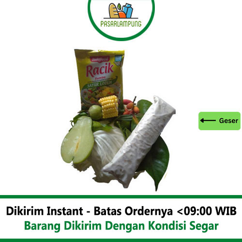 Paket Sayur Lodeh Pasar Lampung