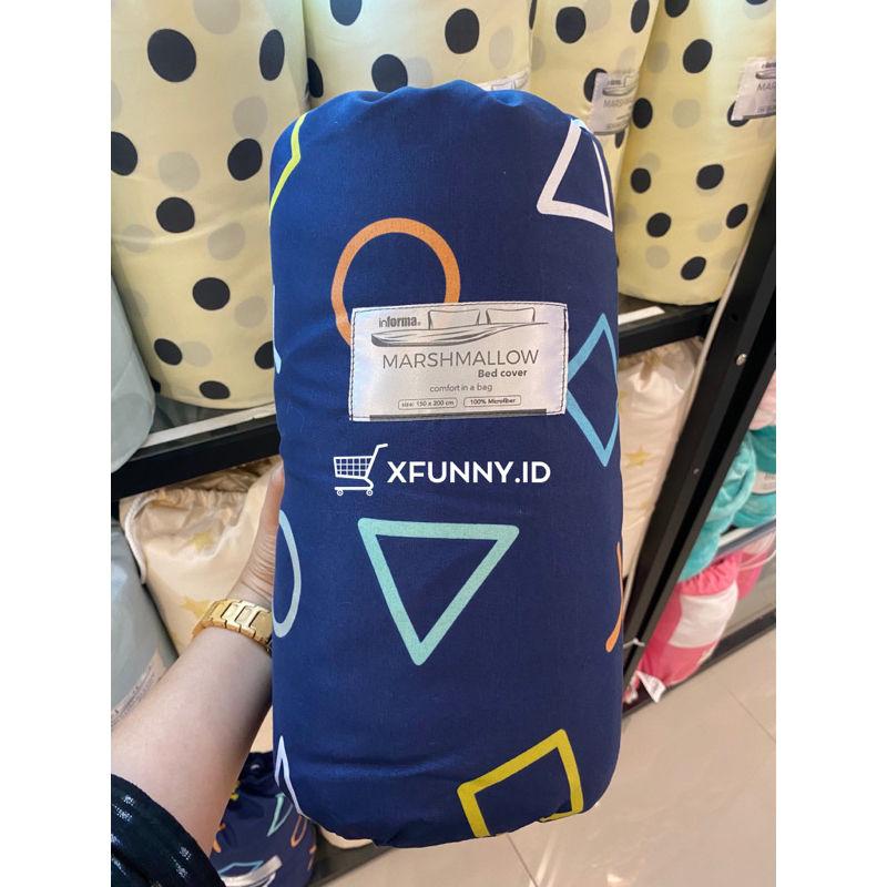 INFORMA MARSHMALLOW/ DOOTTO BLANKET (SELIMUT TIDUR),BED COVER SELIMUT MARSHMALLOW 150 x 200cm
