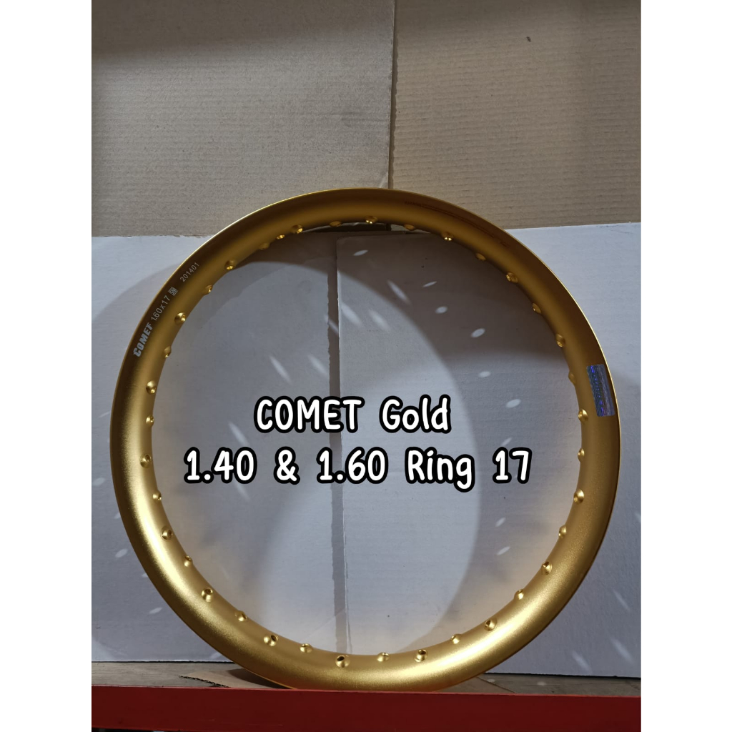 Velg jari jari ring 17 COMET U Shape/setengah lingkar
