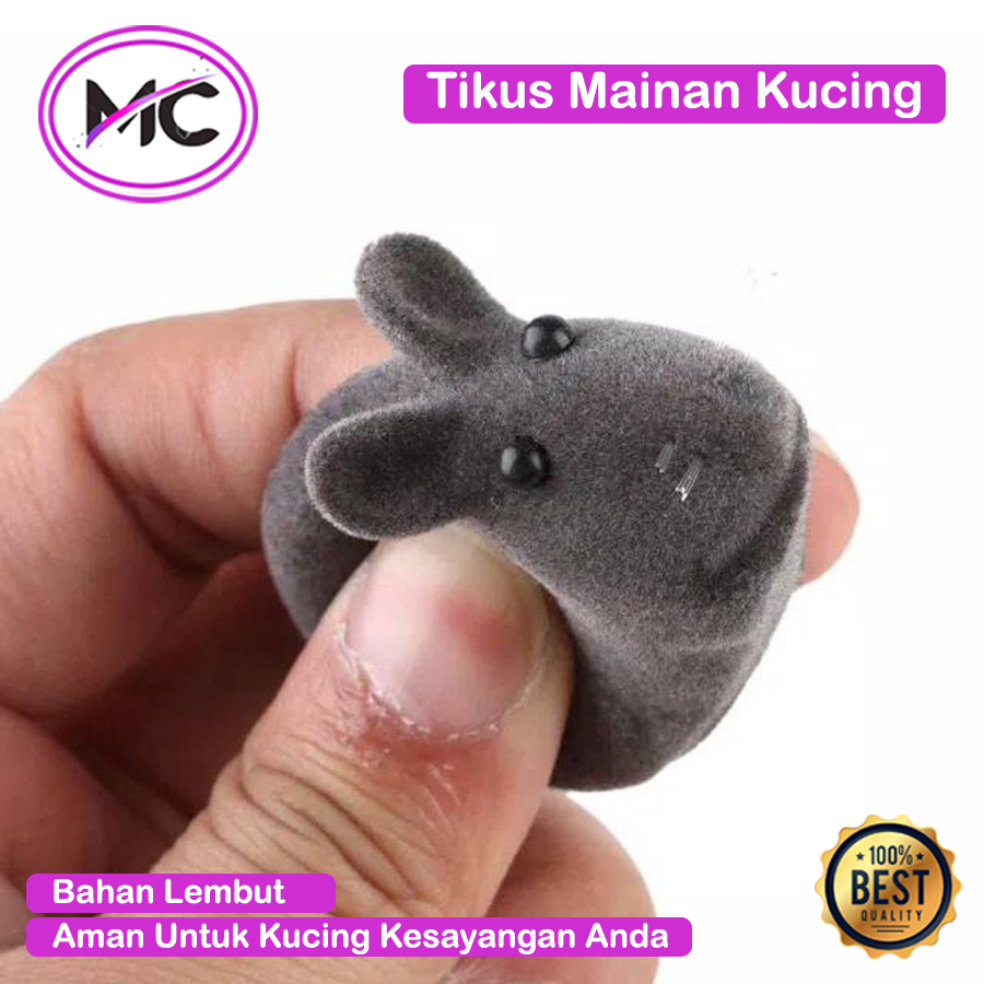 Tikus Mainan Kucing Bunyi Cit Mainan Mencit Interaktif Cat Toys Murah