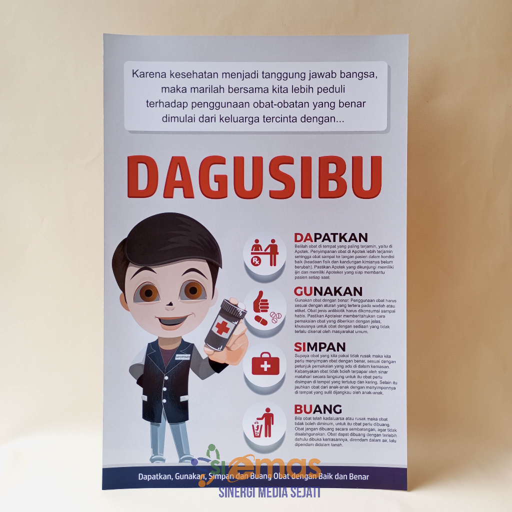 Poster Informasi Obat | Poster Dagusibu | Poster Farmasi