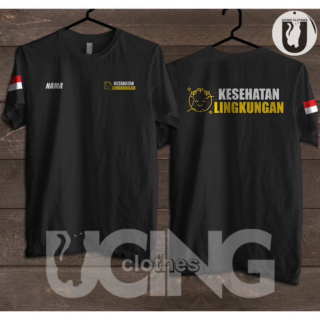 Kaos Baju Kesehatan Lingkungan Gratis Nama Kamu Kaos Distro