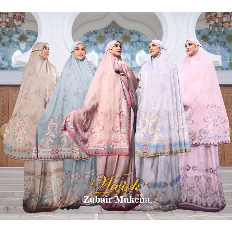 Zubair Mukena Set ori by Wwiek Muslimah