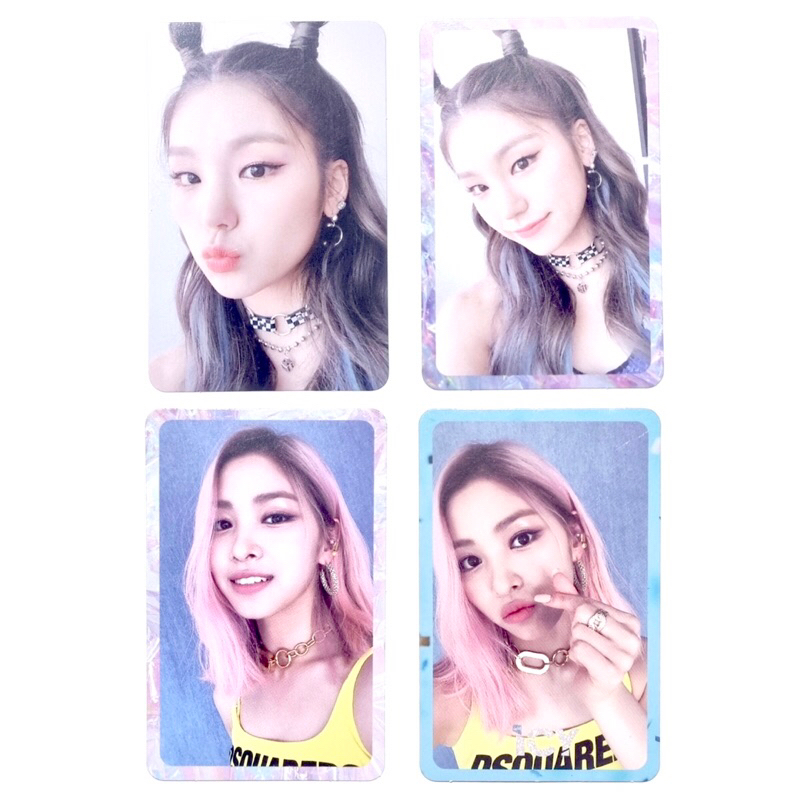 Itzy Yeji Lia Ryujin Yuna Official Photocard - It’z Icy It’z Me Wannabe pc