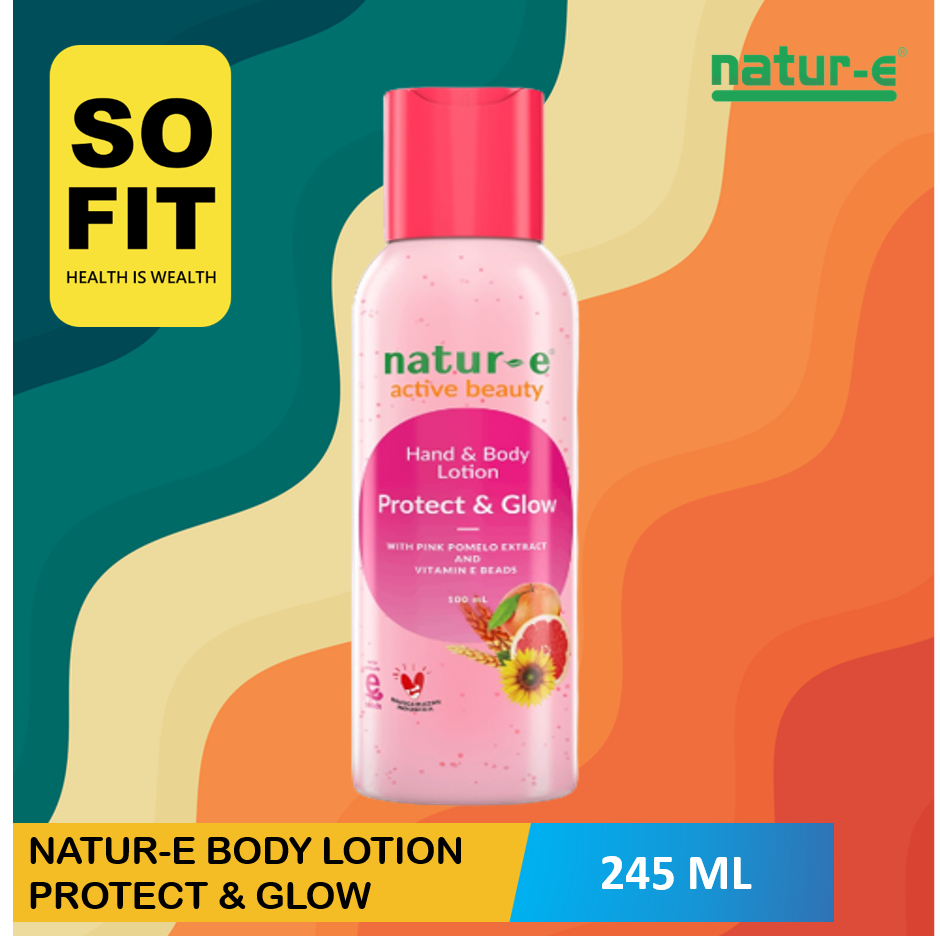 Natur E Hand Body Lotion Revitalizing 100ml atau 245ml / Nature