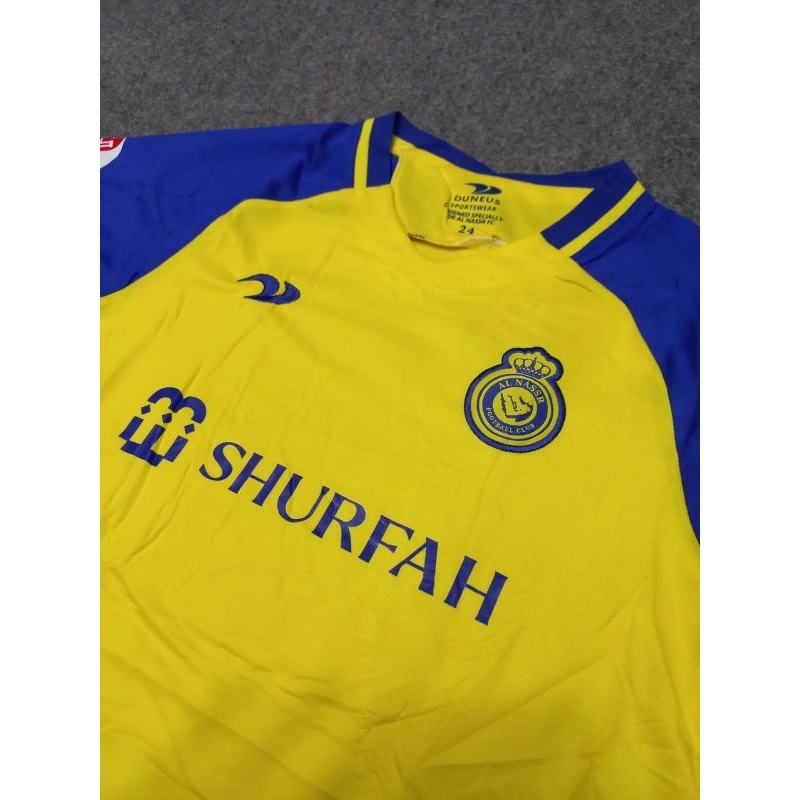 Setelan Anak Bola Al Nassr / Jersey Kids G O AlNassr / Kids Set Al Nassr / Kaos Bola Junior / Baju Celana Sepakbola Anak