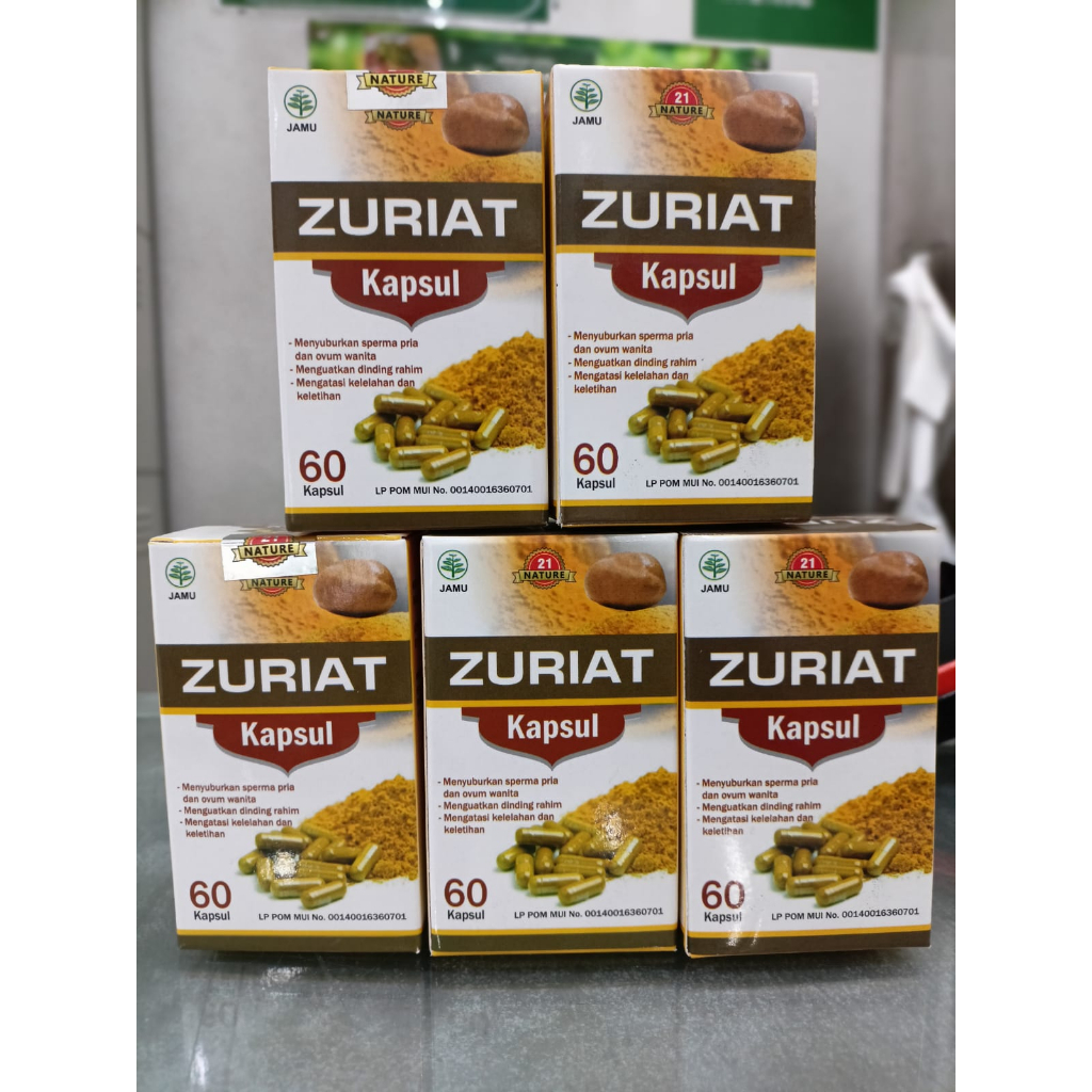 KAPSUL ZURIAT - 21 HERBAL