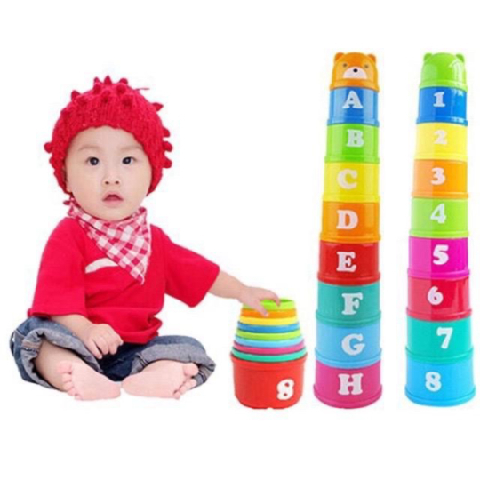 

edukasi STACKING SUSUN / mainan - Mainan / cup bayi susun mainan cups Promo stacking Limited TOYS/