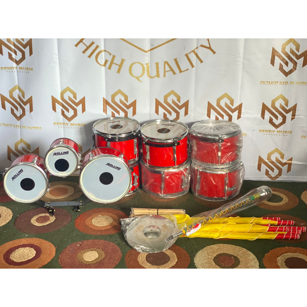 DRUMBAND PAKET HEMAT TK 13 PERSONIL MURAH BEST SELLER