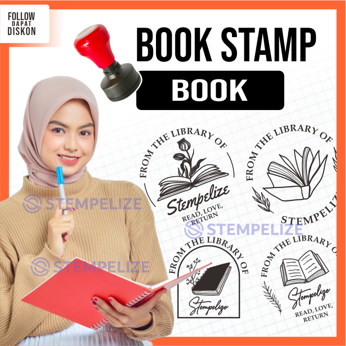 

[BOOK] BOOK STAMP CUSTOM / STAMP BOOK / STEMPEL BUKU