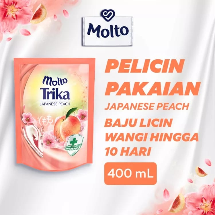 ARJUNA MOLTO TRIKA 400ML / MOLTO TRIKA POUCH 400ML Unilever