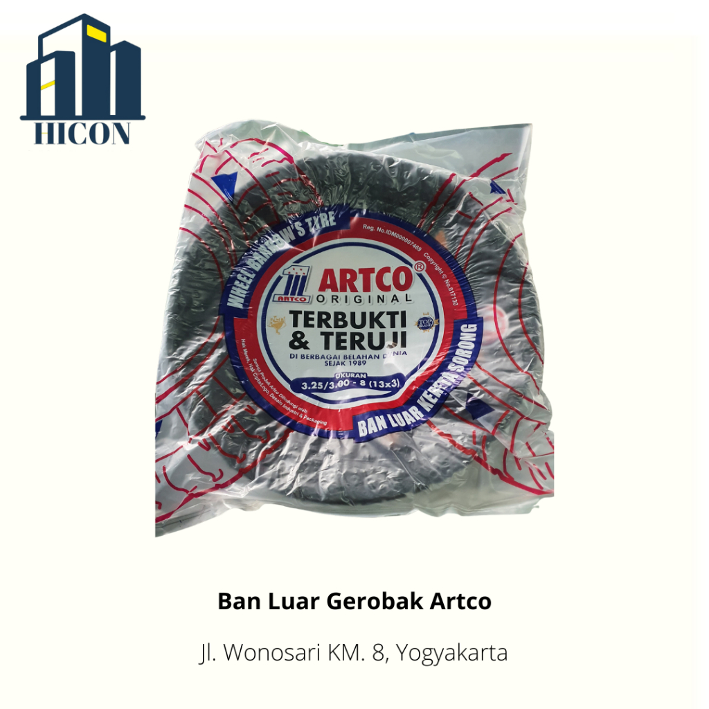 Ban Luar Gerobat Artco / Gerobak Angkong Sorong Dorong