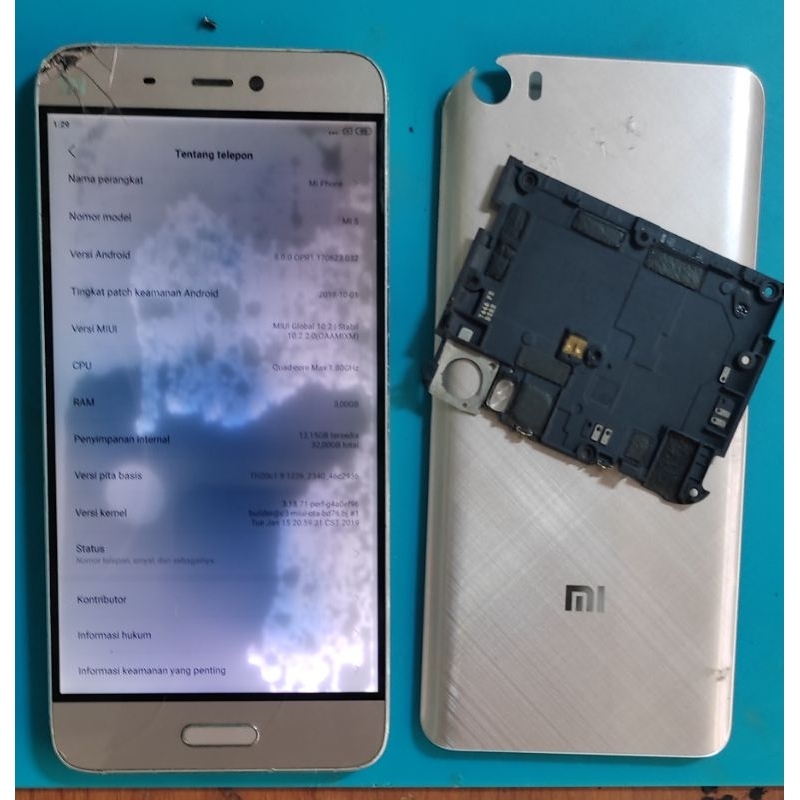 xiomi mi 5 minus lcd