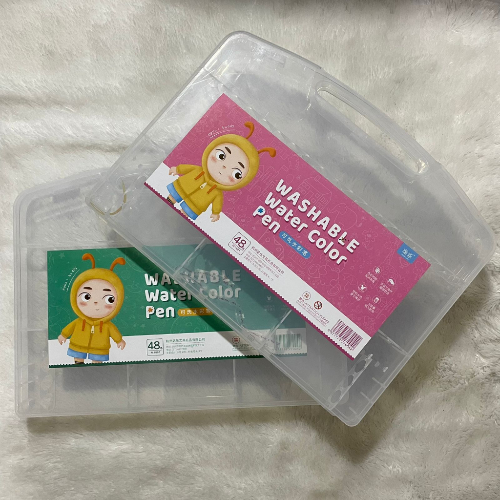 

TEMPAT SPIDOL / MIKA SPIDOL ISI 48 PCS / TEMPAT SEPIDOL TRANSPARANT / BOX SPIDOL TRANSPARANT