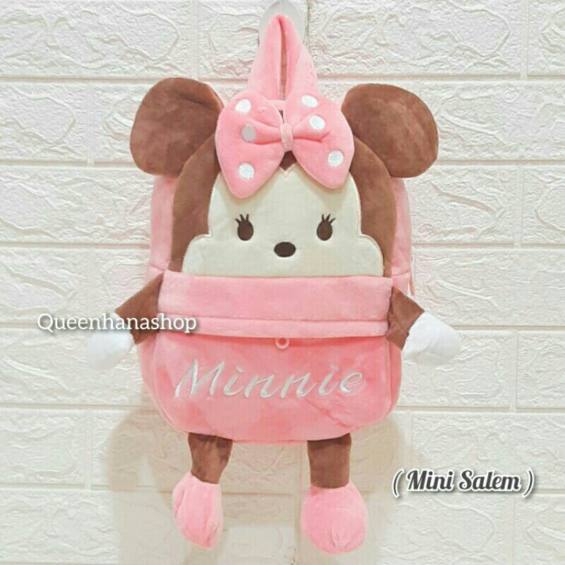 Tas Ransel Boneka Karakter / Backpack Boneka Anak / Tas Anak Boneka Karakter