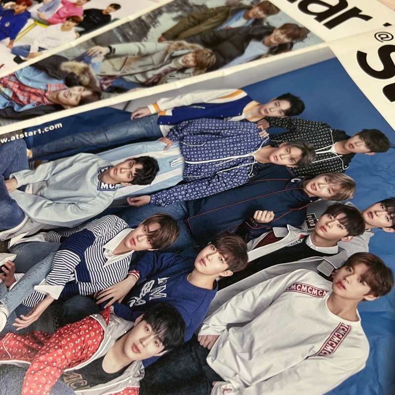 OFFICIAL WANNA ONE STAR 1 & 1ST LOOK MAGAZINE