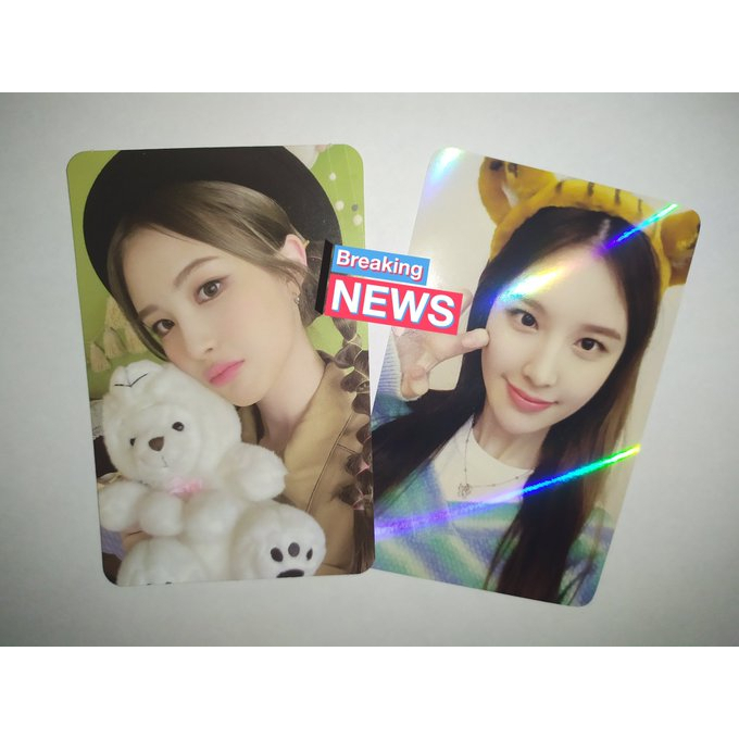 Photocard PC Jaehee Weeekly SG22