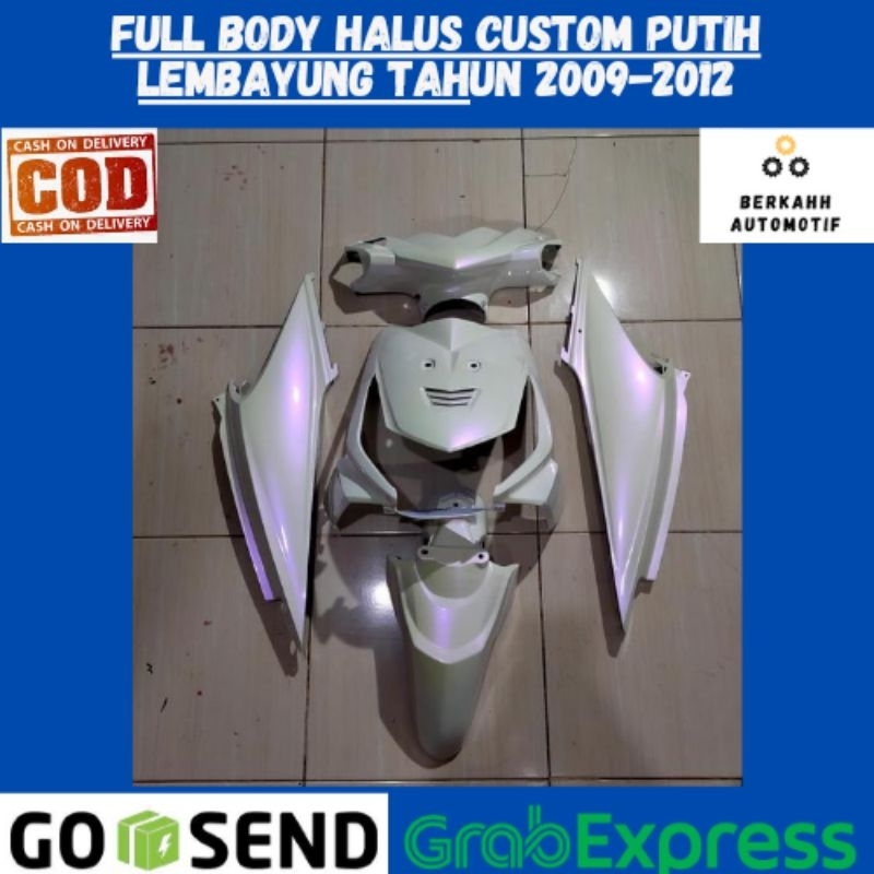 Full Body Bodi Halus Alus Honda Beat Karbu Putih Lembayung Ungu