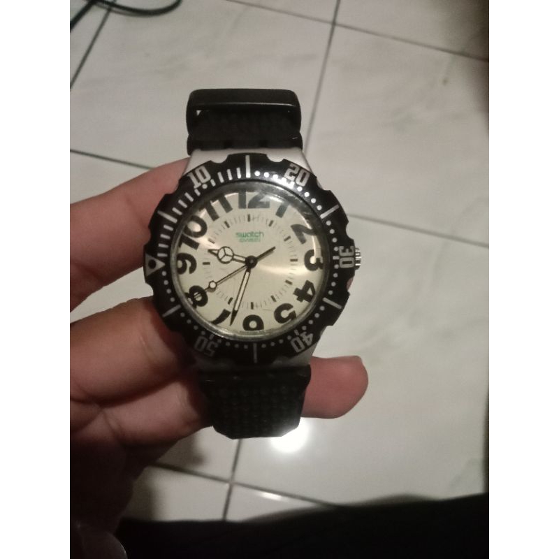 jam tangan swatch irony swiss original