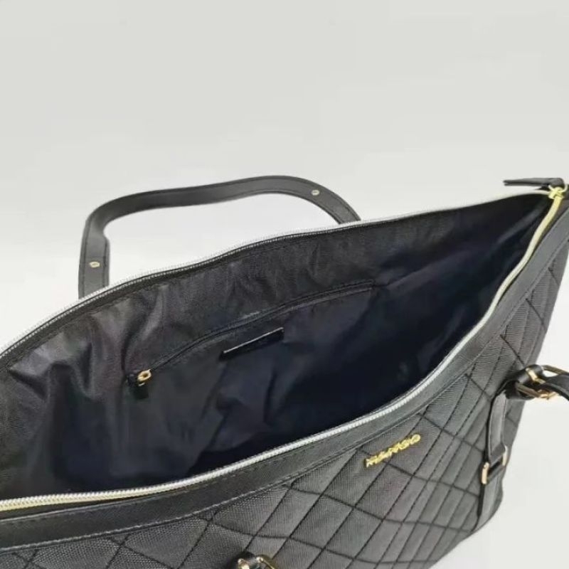 MNGO Quilted Tote Bag