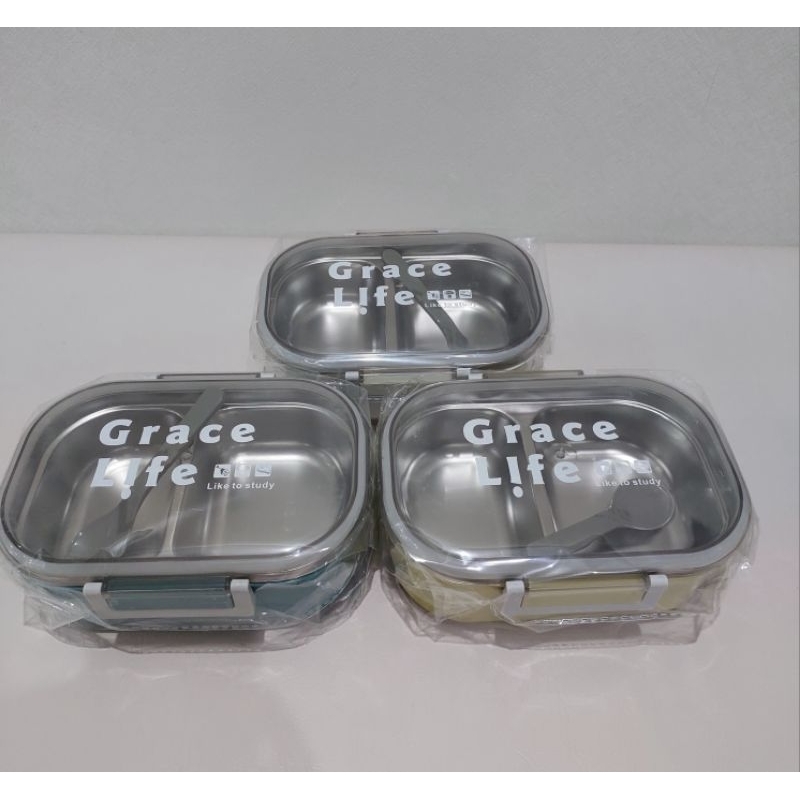 NAOMI - Banyak Model Lunch Box Hajime - Kotak Bekal Stainless Steel Anti Tumpah - Tepak Makan Anak Dewasa anti tumpah kotak makan seal anti bocor - Tepak Plastik souvenir ultah ulang tahun