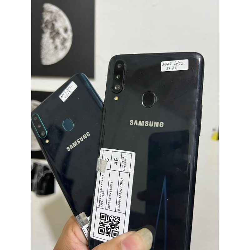Handhone Hp Samsung A20 / A20s 3/32 4/64 SECOND ORI MURAH BERGARANSI SIAP PAKAI