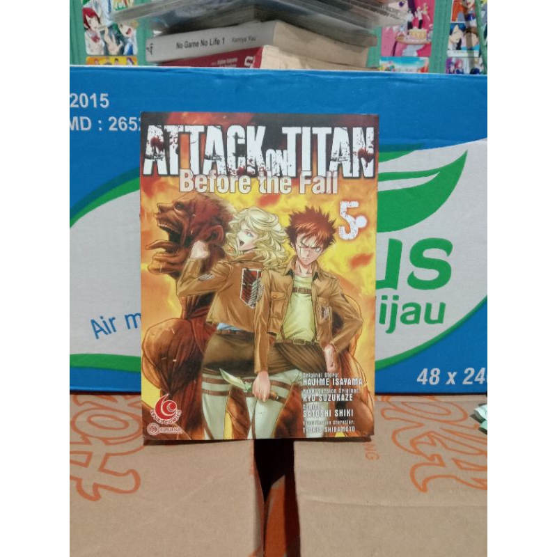 Komik attack on Titan before the fall 5 / komik attack on Titan before the fall vol 5