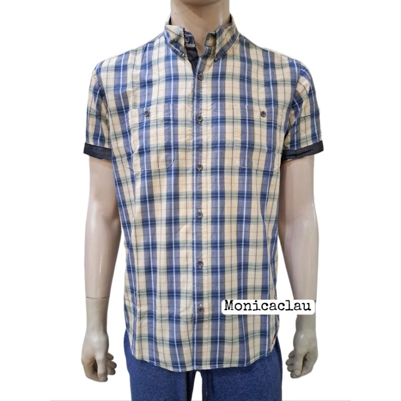 Kemeja Pria Poshboy Original Lincoln Casual Shirt Katun kotak