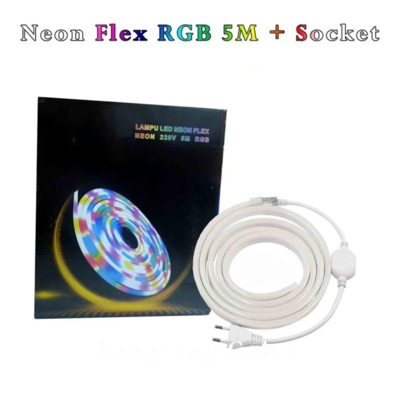 Lampu Neon Flex 12V 5M 5 Meter