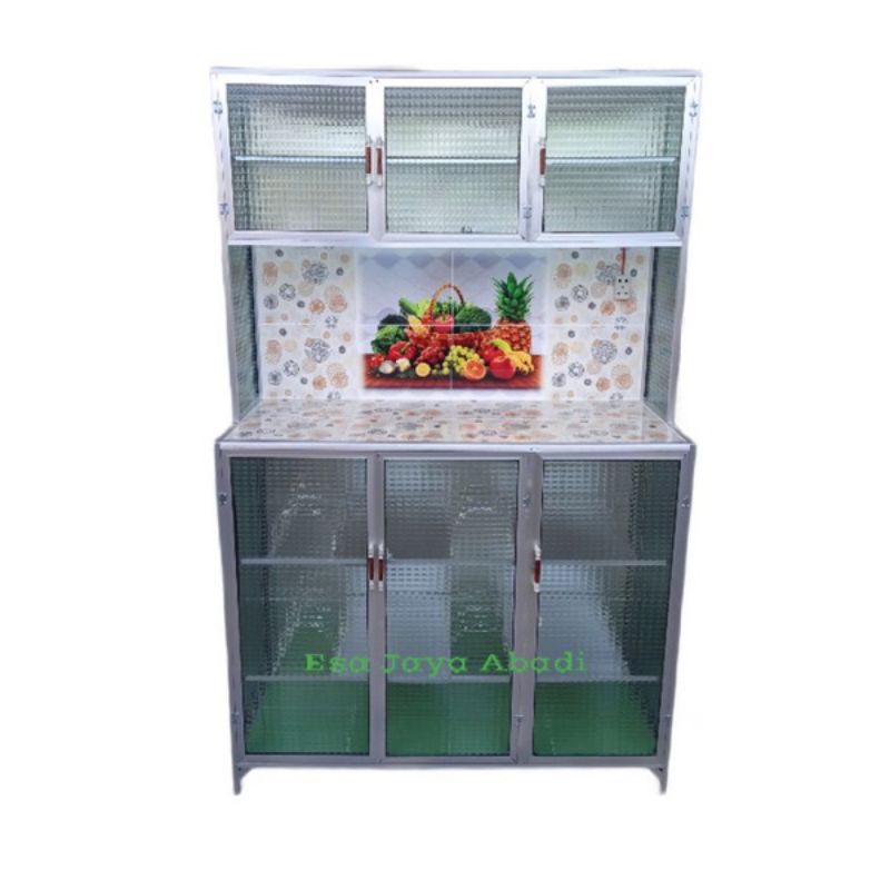 RAK PIRING MAGIC COM 2 PINTU RAK PIRING 2 PINTU LEMARI PIRING 2 PINTU LEMARI SAYUR 2 PINTU RAK PIRIN