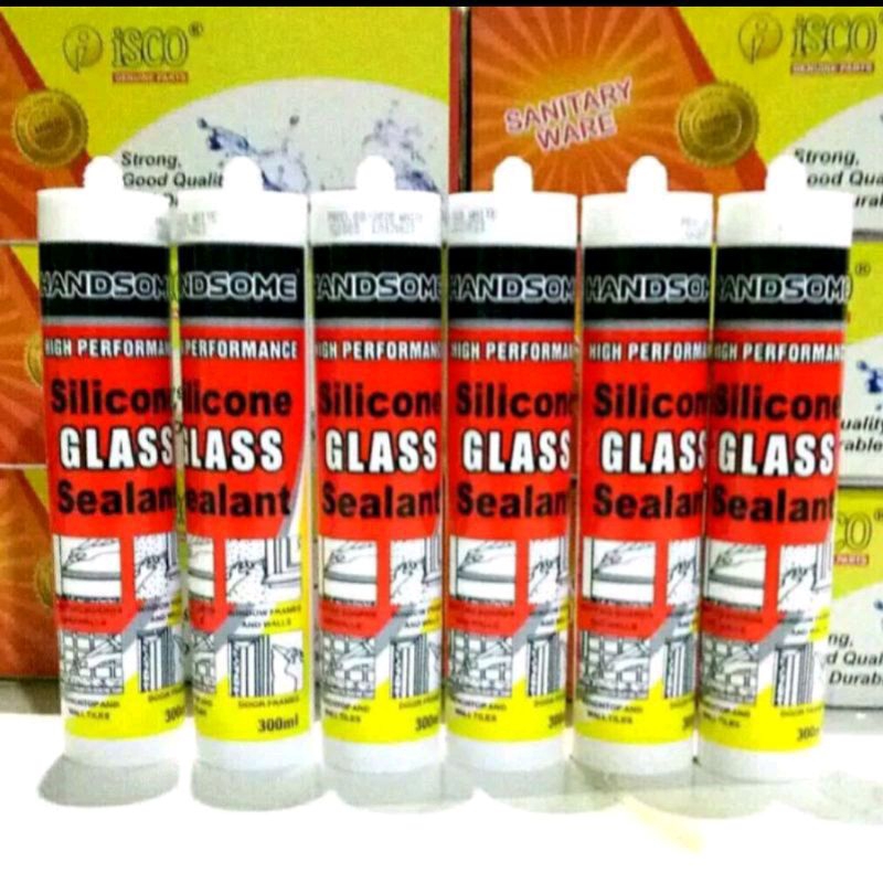LEM SEALANT/ LEM KACA 300ML HANDSOME 100%ORIGINAL