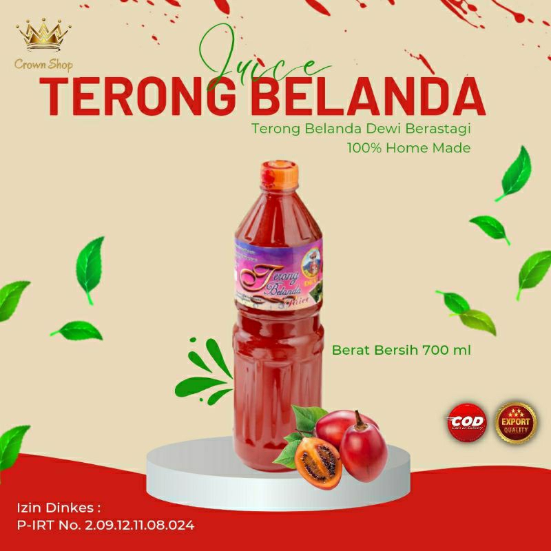 

TERONG BELANDA DEWI 700 ml. EXP 2024