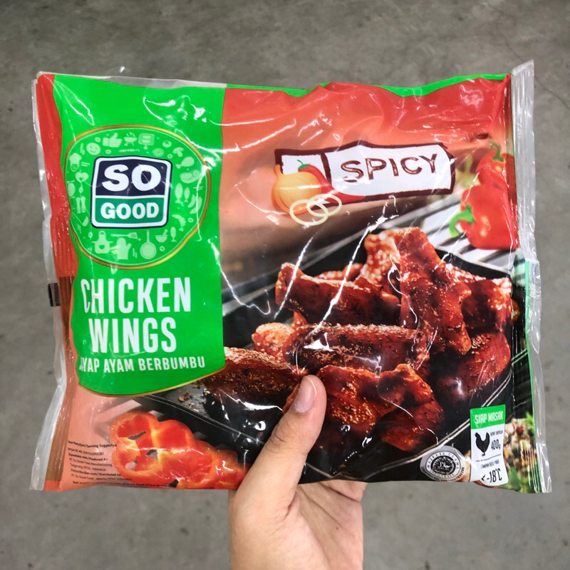 

So Good Chicken Spicy Wings 400gr