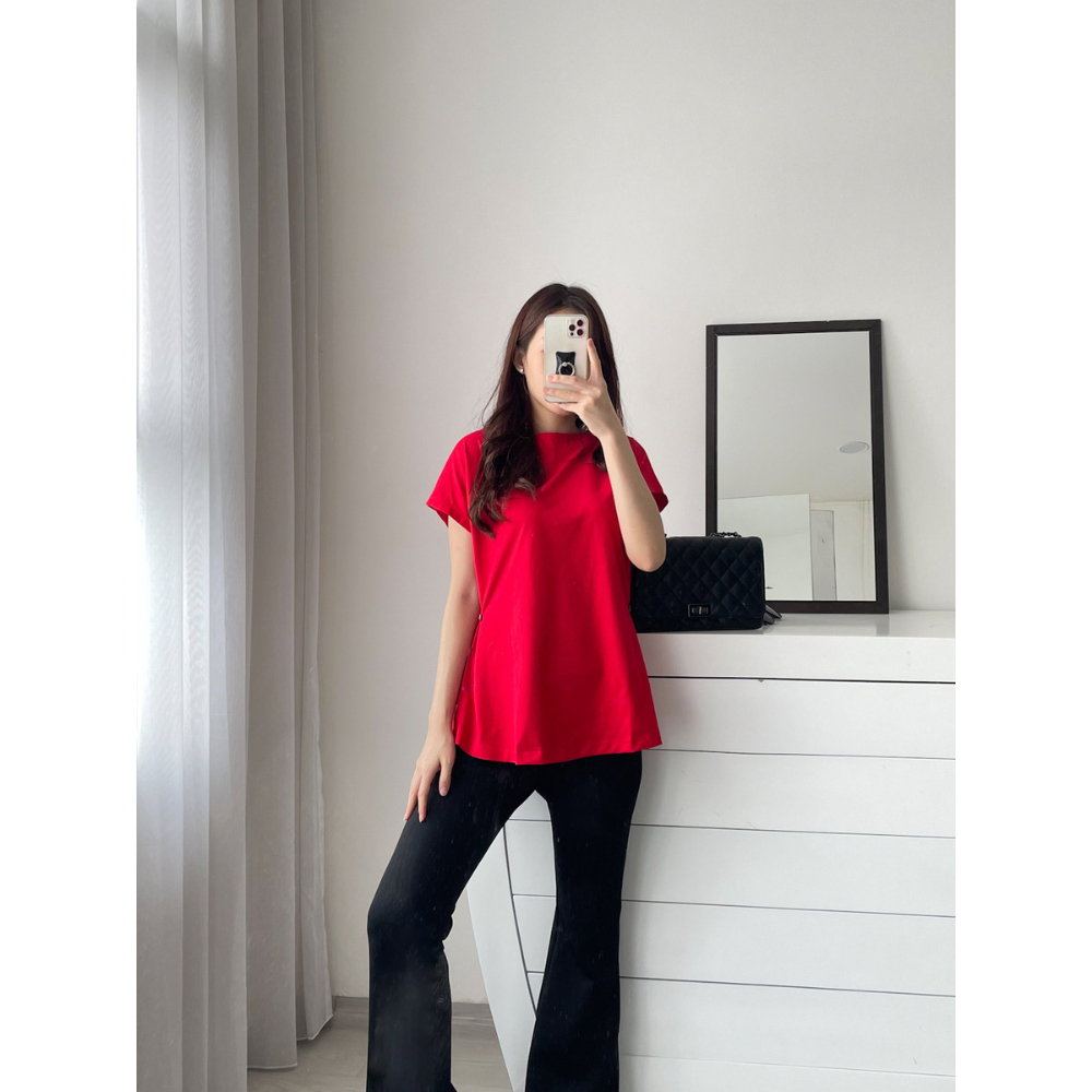 Kadaka T-0165 Top Atasan Variasi Kancing Cotton Comfy