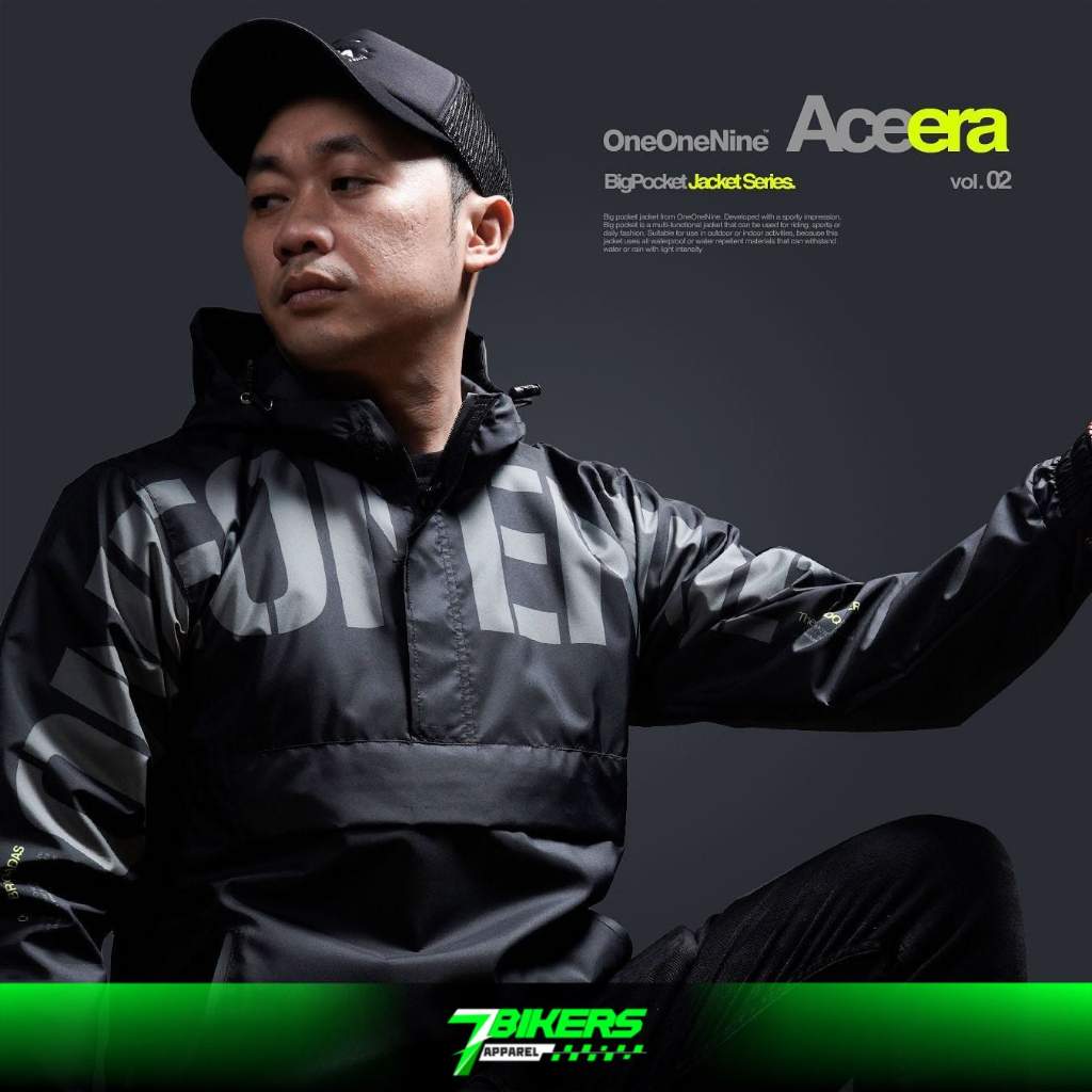 Jaket Big Pocket Aceera V2 Oneonenine.id