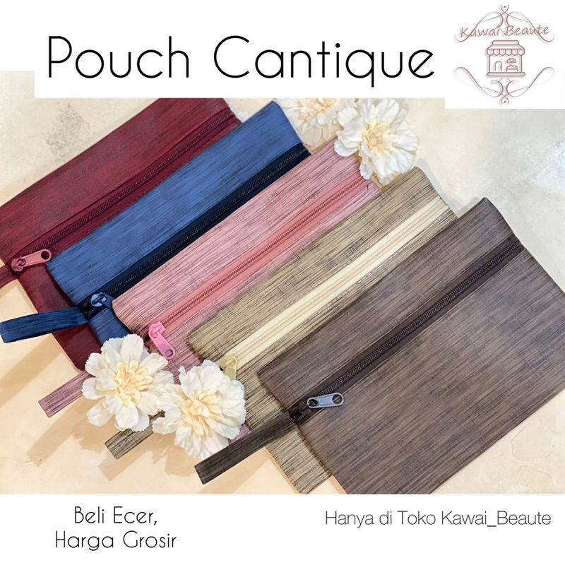 Pouch Cantik Special Edition Kawai_Beaute Tas Kosmetik Travel Tas Mini