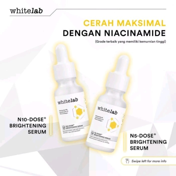 WHITELAB SERUM N5-DOSE + BRIGHTENING SERUM - FACE SERUM VITAMIN C 20ML